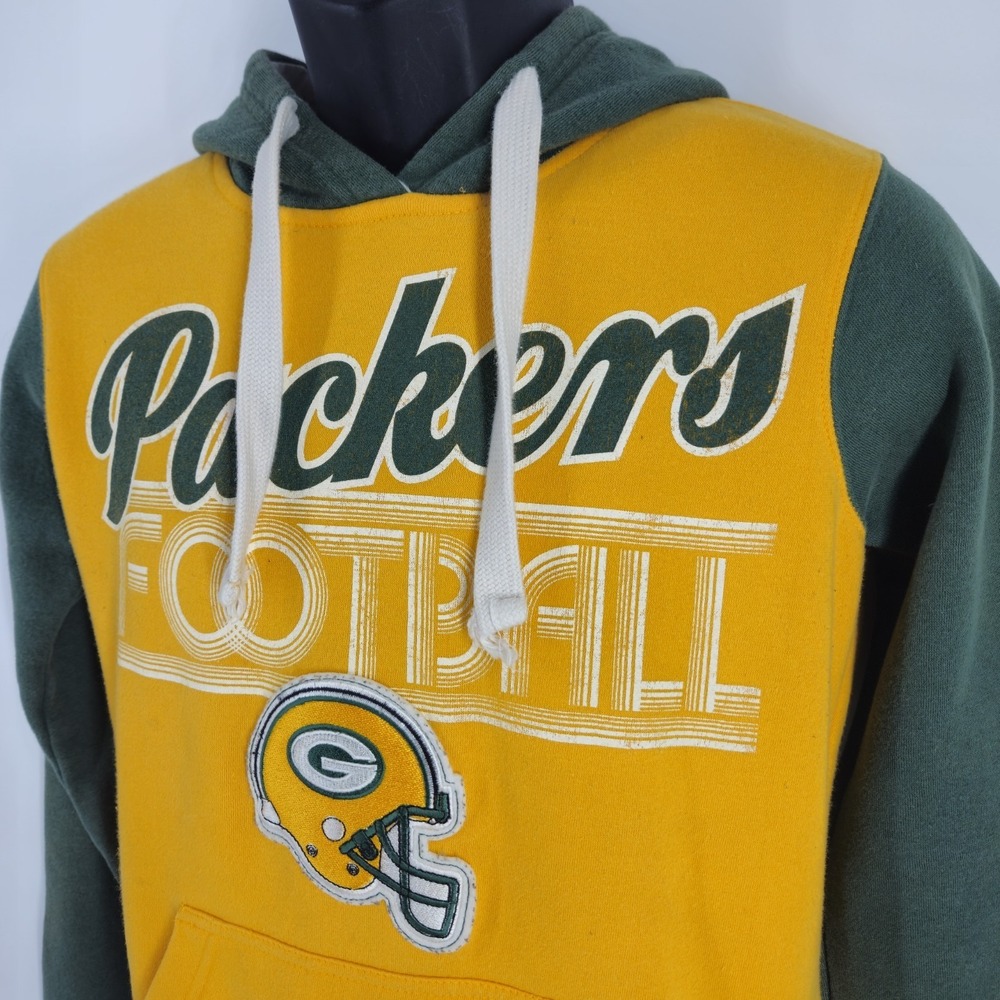 G-III by Carl Banks Women's Green Bay Packers Hoodie Sweatshirt Size Medium